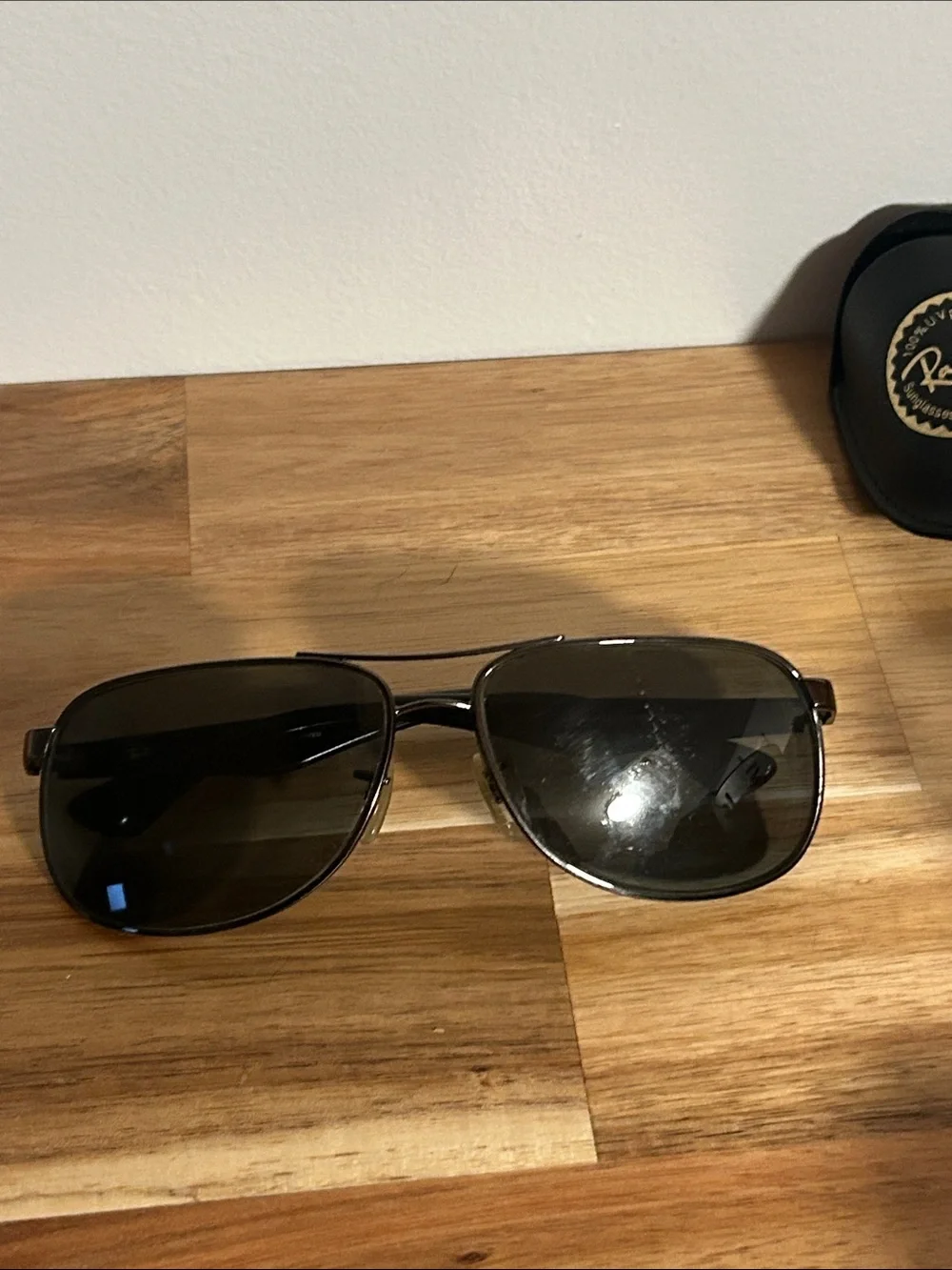 Ray-Ban RB3502 Polarized PRESCRIPTION Aviator Sunglasses